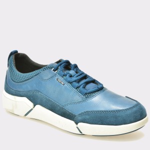 Pantofi GEOX albastri, U641Qa, din piele intoarsa