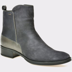 Ghete GEOX bleumarin, D746Sb, din piele intoarsa