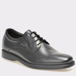 Pantofi GEOX negri, U54N1C, din piele naturala