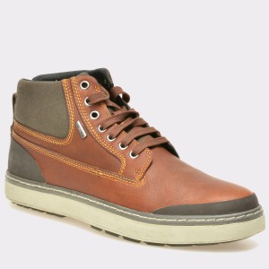 Ghete GEOX maro, U44T1B, din piele naturala