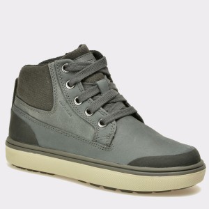 Ghete pentru copii GEOX gri, J540Dc, din nabuc