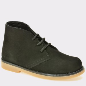 Ghete pentru copii TARTY negre, Mk2176, din piele intoarsa