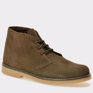 Ghete pentru copii TARTY maro, Mk6358, din piele intoarsa