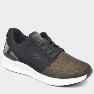 Pantofi PEPE JEANS negri, Ls30550, din material textil