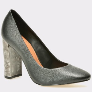 Pantofi EPICA negri, 7497380, din piele naturala