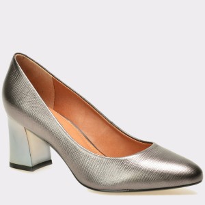 Pantofi EPICA gri, 7692401, din piele naturala