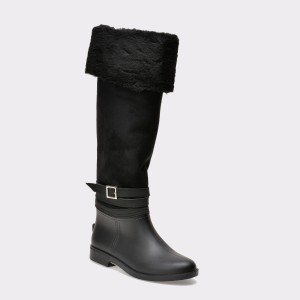 Cizme Epica negre, Pony3, din cauciuc