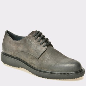 Pantofi STONEFLY gri, din piele intoarsa