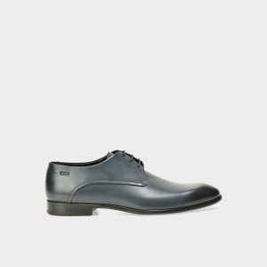 Pantofi HUGO BOSS bleumarin, 140, din piele naturala