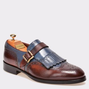 Pantofi LE COLONEL maro, 43302, din piele naturala