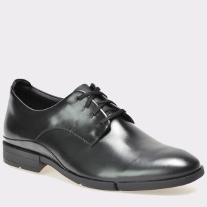 Pantofi CLARKS negri, 6126932, din piele naturala
