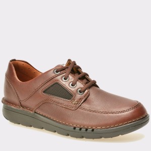 Pantofi CLARKS maro, 6128289, din piele naturala