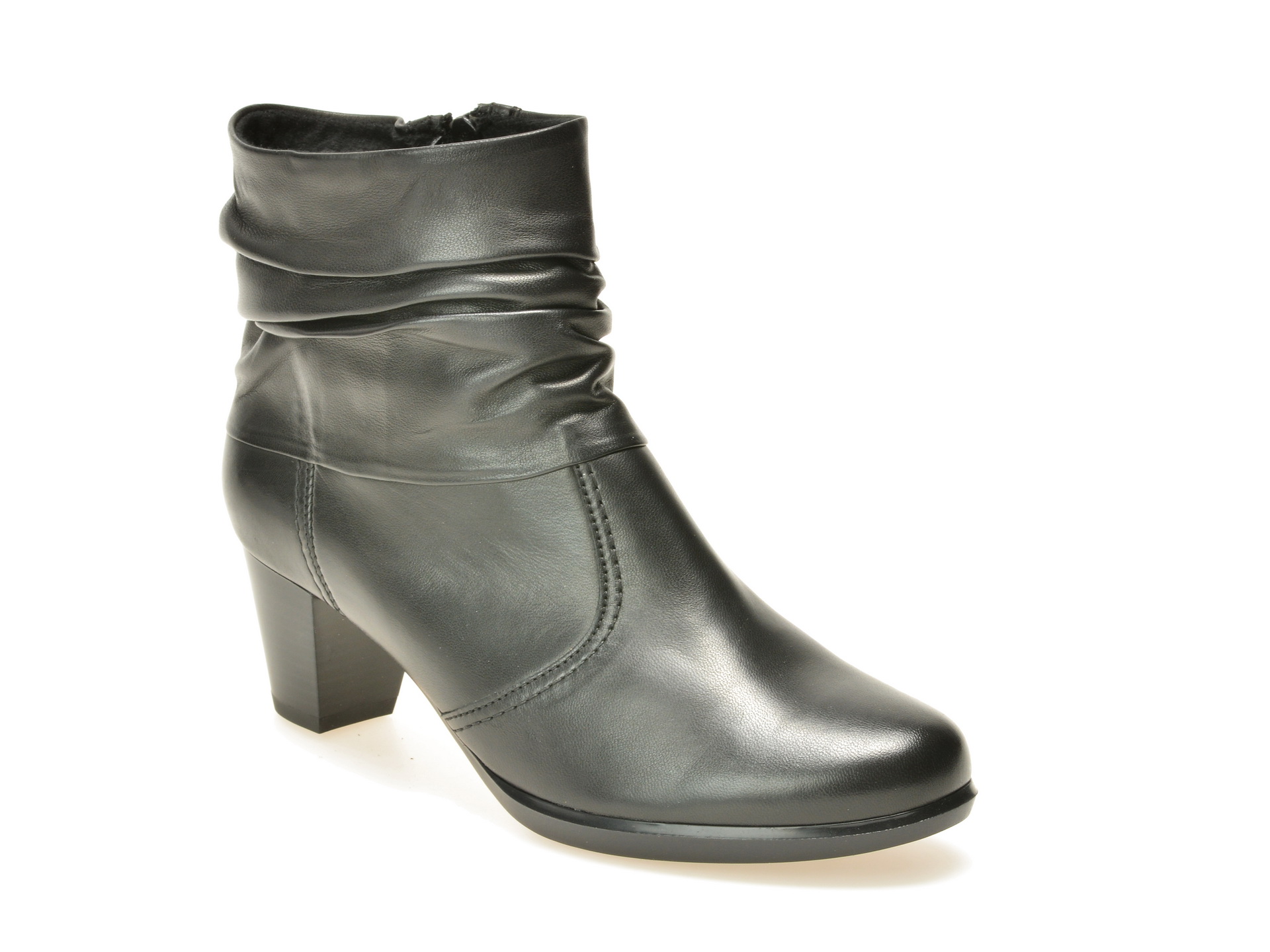 Botine JENNY by ARA negre, 68611, din piele naturala