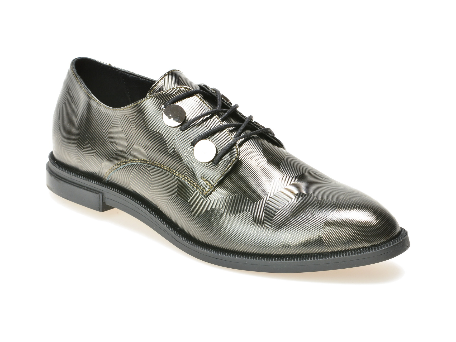 Pantofi FLAVIA PASSINI negri , Pm0101, din piele naturala lacuita