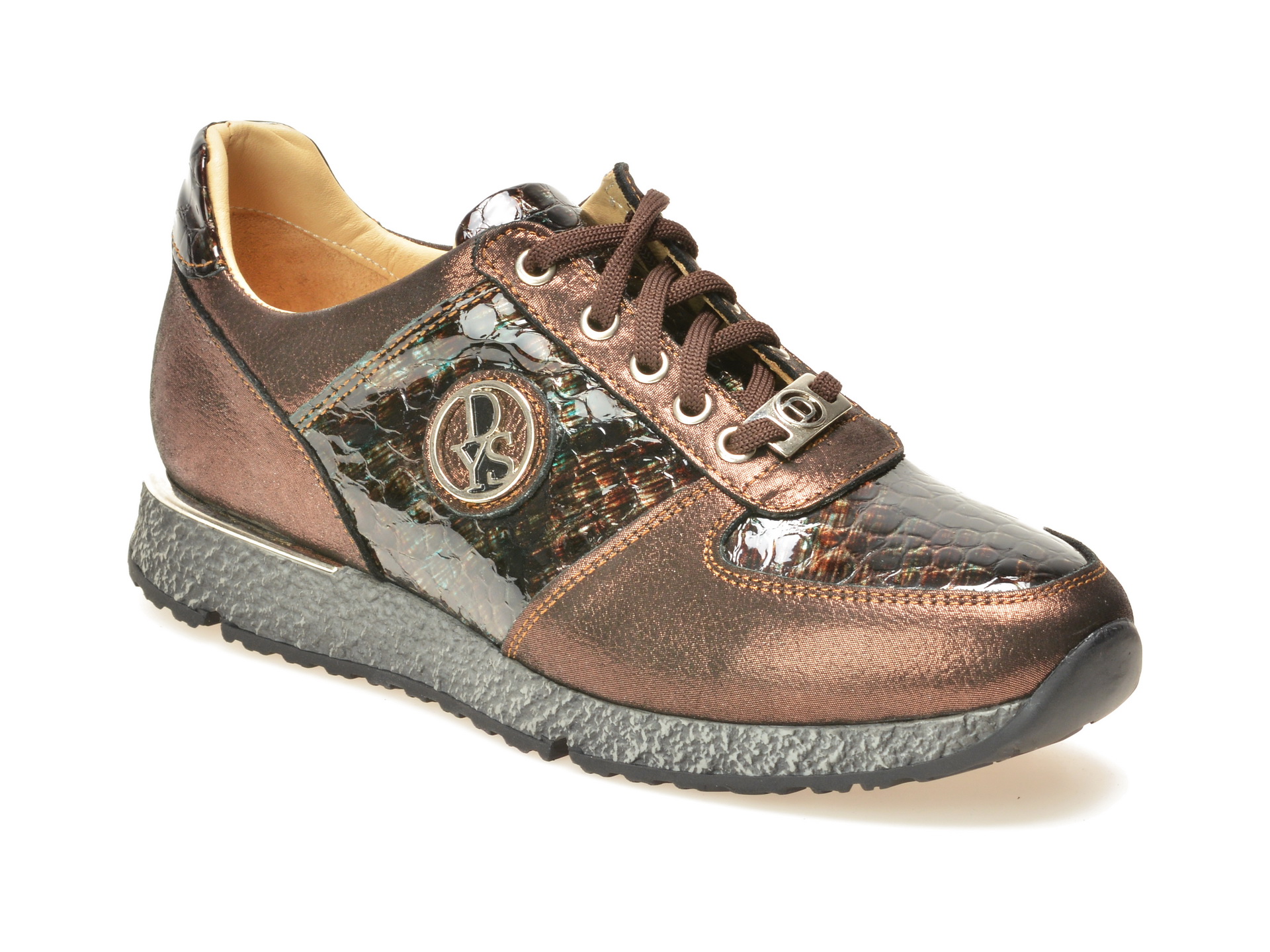Pantofi FLAVIA PASSINI maro, Ds0107, din piele naturala