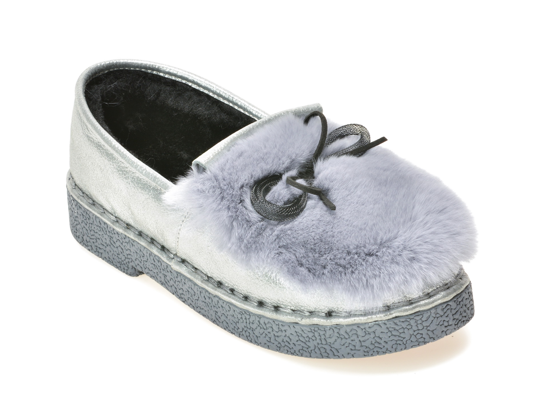 Pantofi FLAVIA PASSINI argintii , Ag17168, din piele naturala