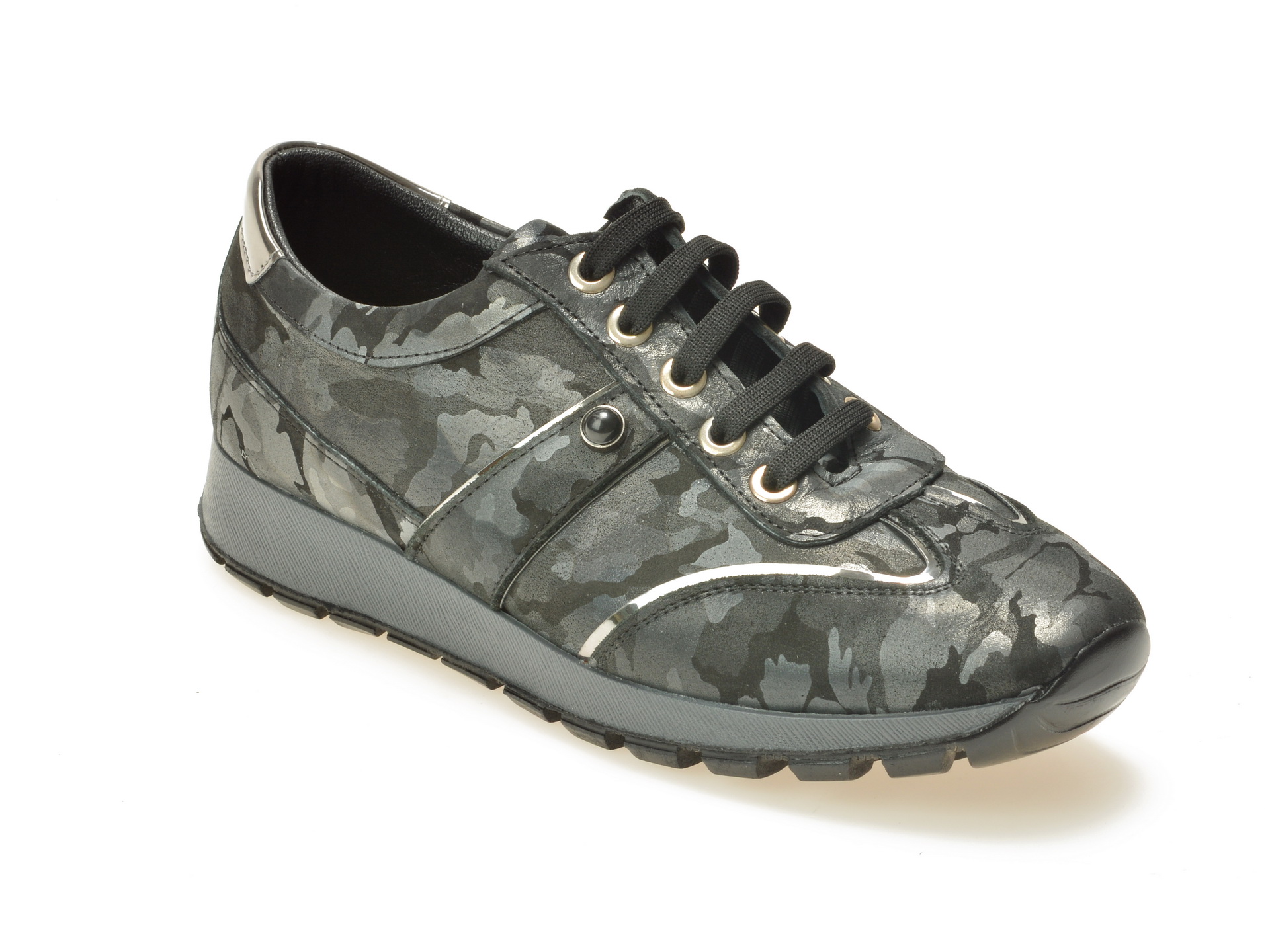 Pantofi FLAVIA PASSINI gri, Nb1996, din piele naturala