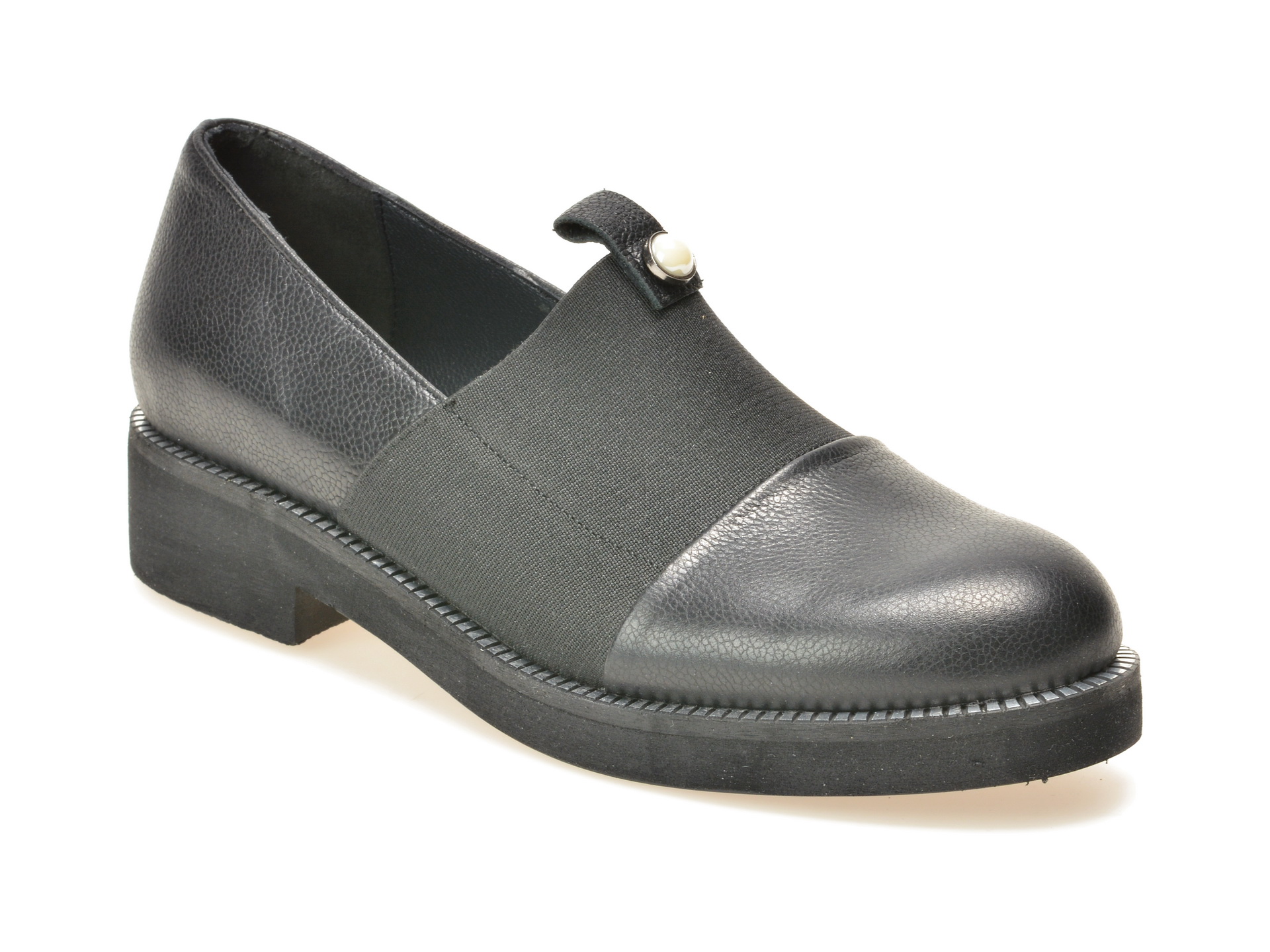 Pantofi FLAVIA PASSINI negri, 491749, din piele naturala