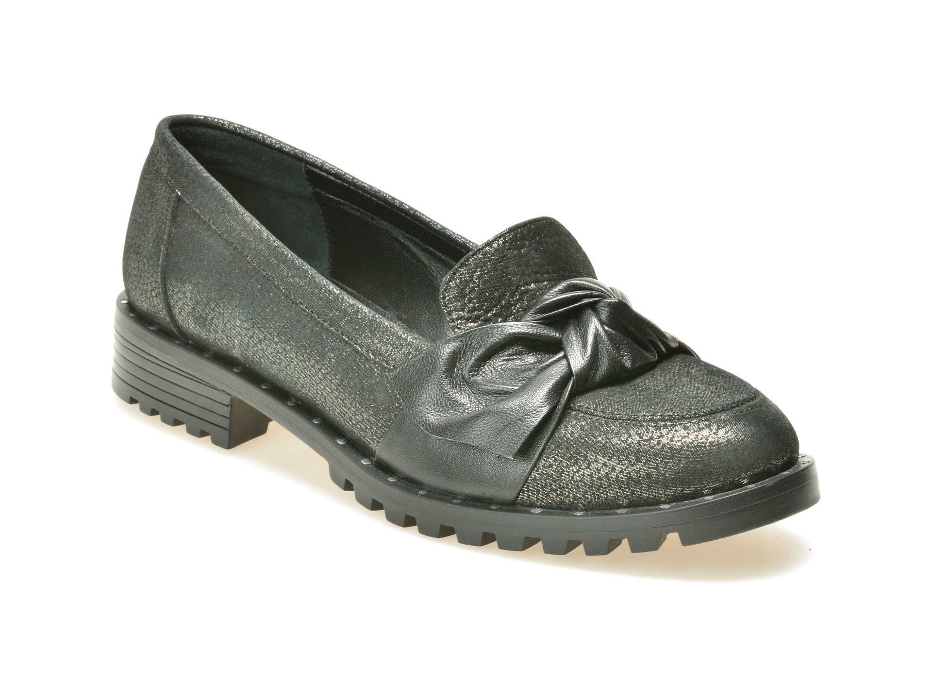 Pantofi FLAVIA PASSINI gri, 400102, din piele naturala