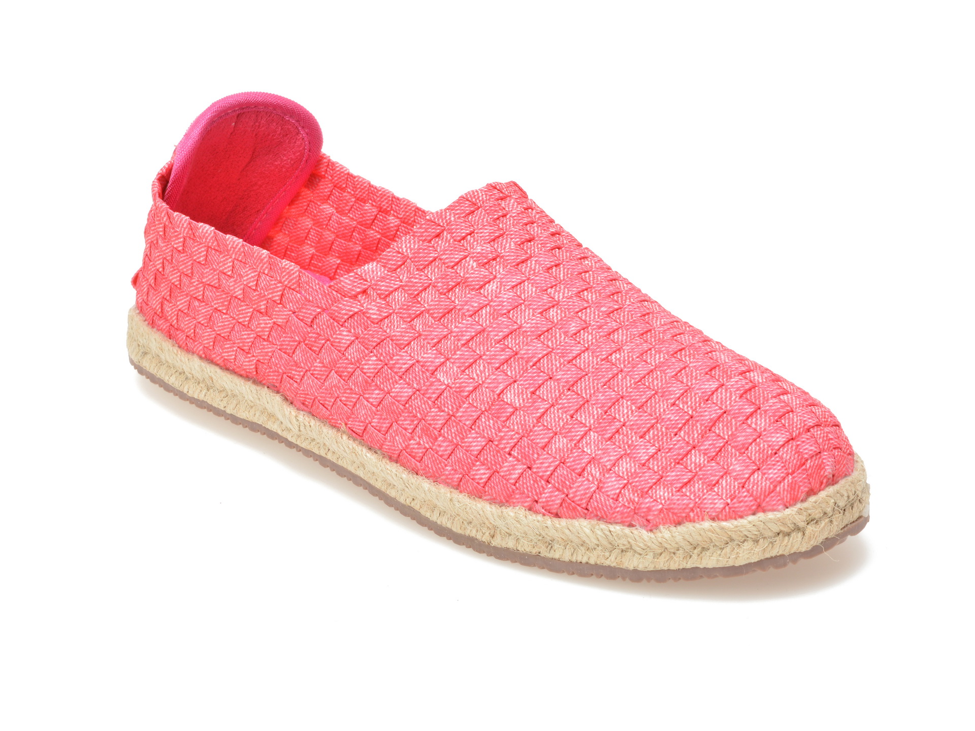 Pantofi fucsia, Jo87181, din material textil elastic