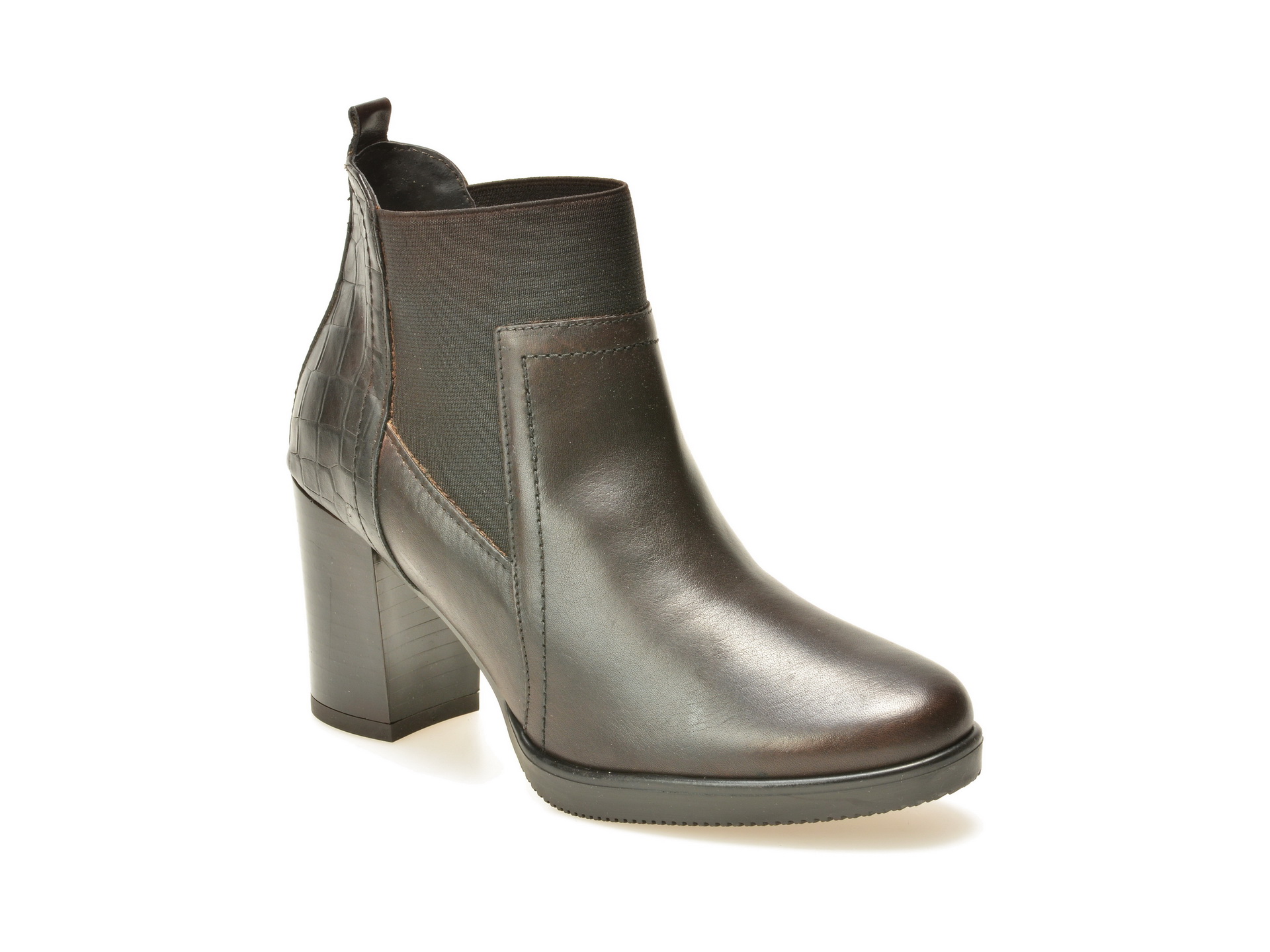 Botine FLAVIA PASSINI maro, 207Alma, din piele naturala